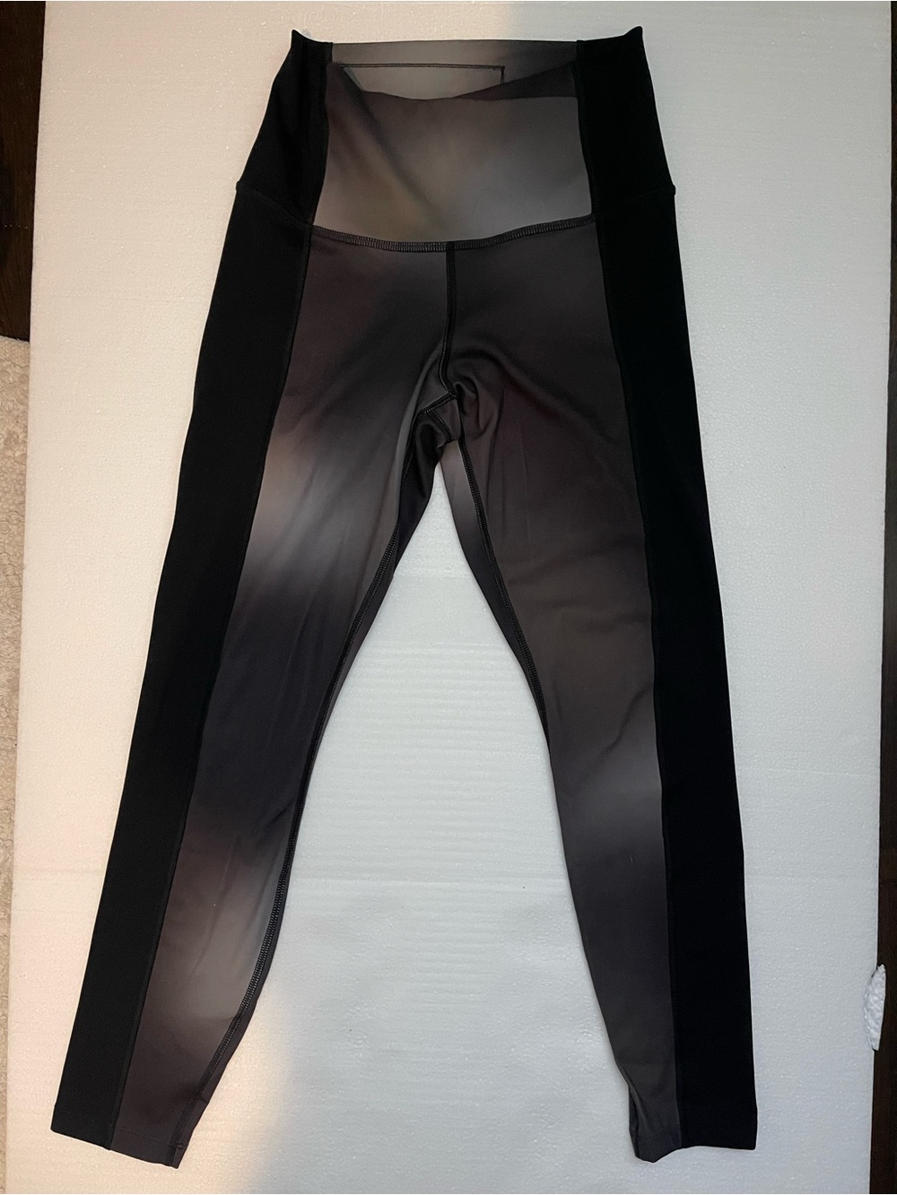 Nike Black High-Waist Ombre Performance Leggings